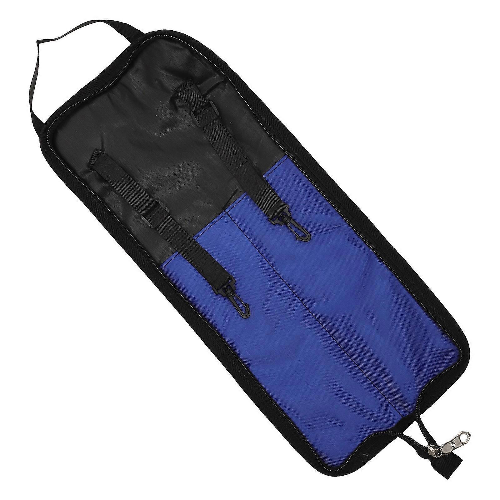 Oxford Cloth Drum Stick Storage Pouch for Convenient Use 4Pcs Blue