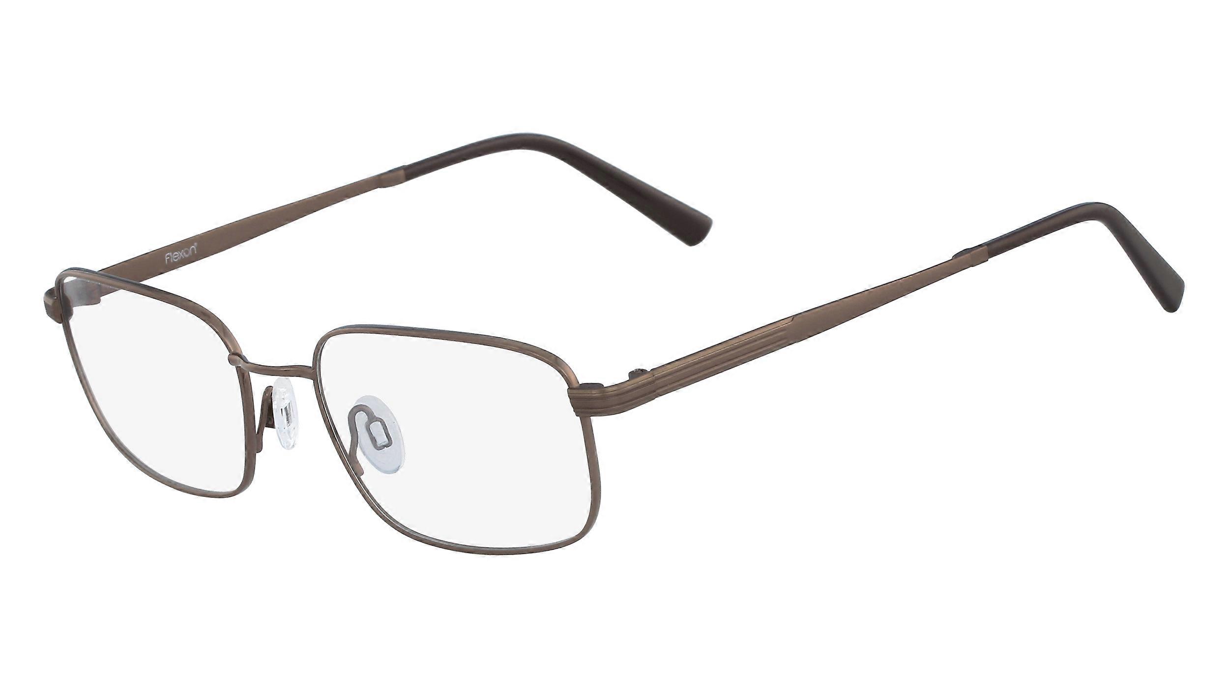 Eyewear Frames FLEXON FLEXON COLLINS 600 N 210 BROWN 53/18/140 MALE