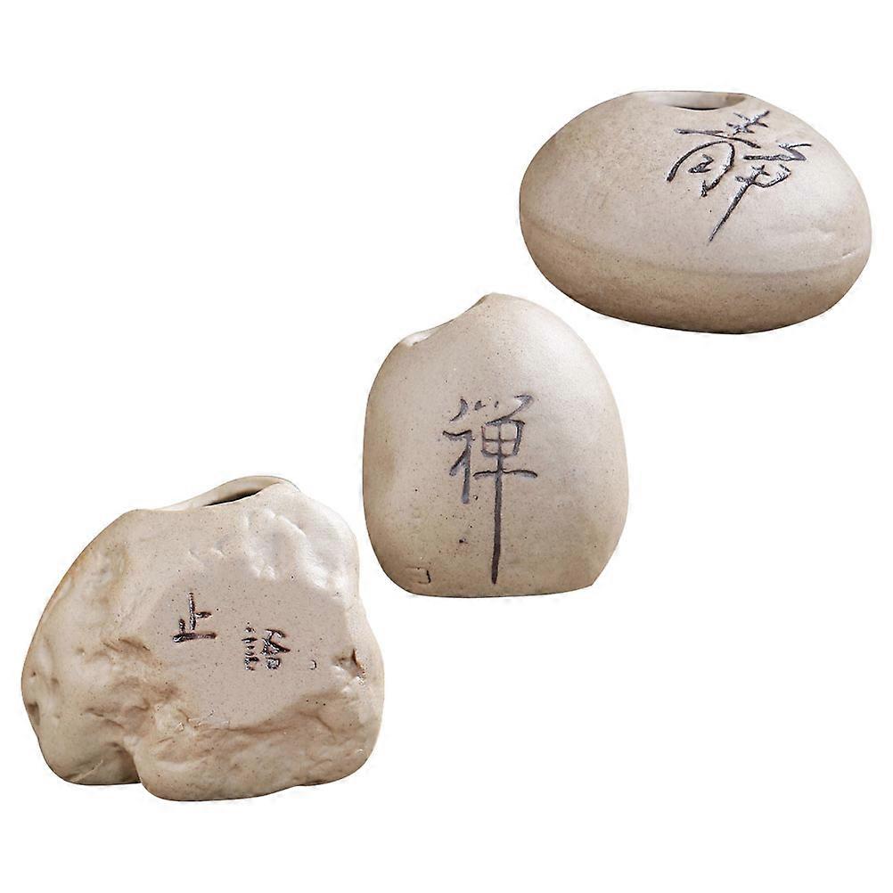 Ceramic Vase Mini Vase Decor for Dried Flower Display 6Pcs Set