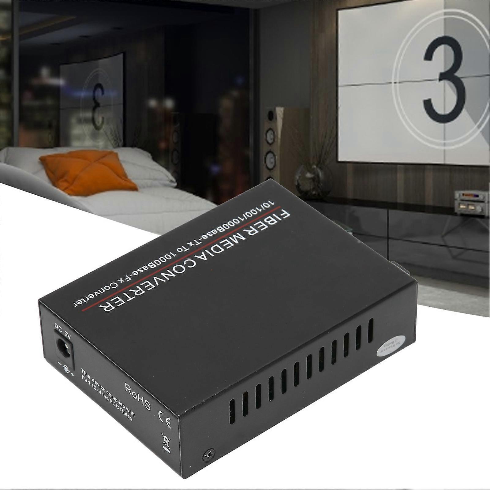 TBC-MC3600E-SFP Gigabit Fiber Transceiver Full/Half Duplex 1.25G