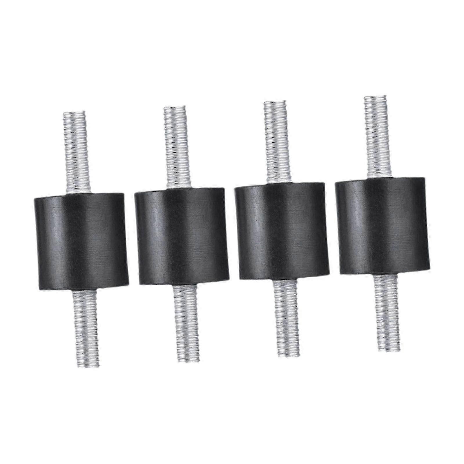 4Pcs M6 Stud Rubber Studs Shock Absorber for Garage Motor Engines Water Pump