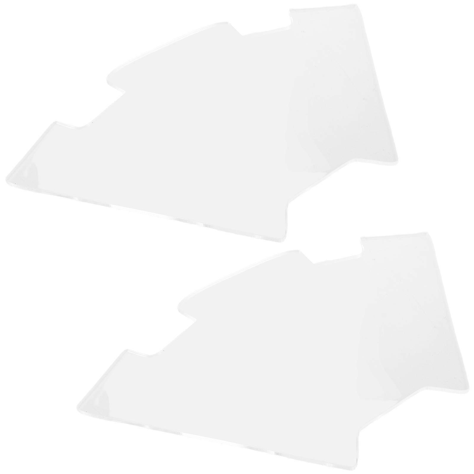 10 Pcs Acrylic Quilting Stencils Transparent Templates for Bag Making and DIY Projects Offering Sewing Assistance for All Skill Levels
