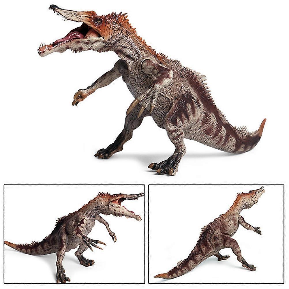 Kids Dinosaur Playthings Baryonyx Model for Decoration 2Pcs Plastic