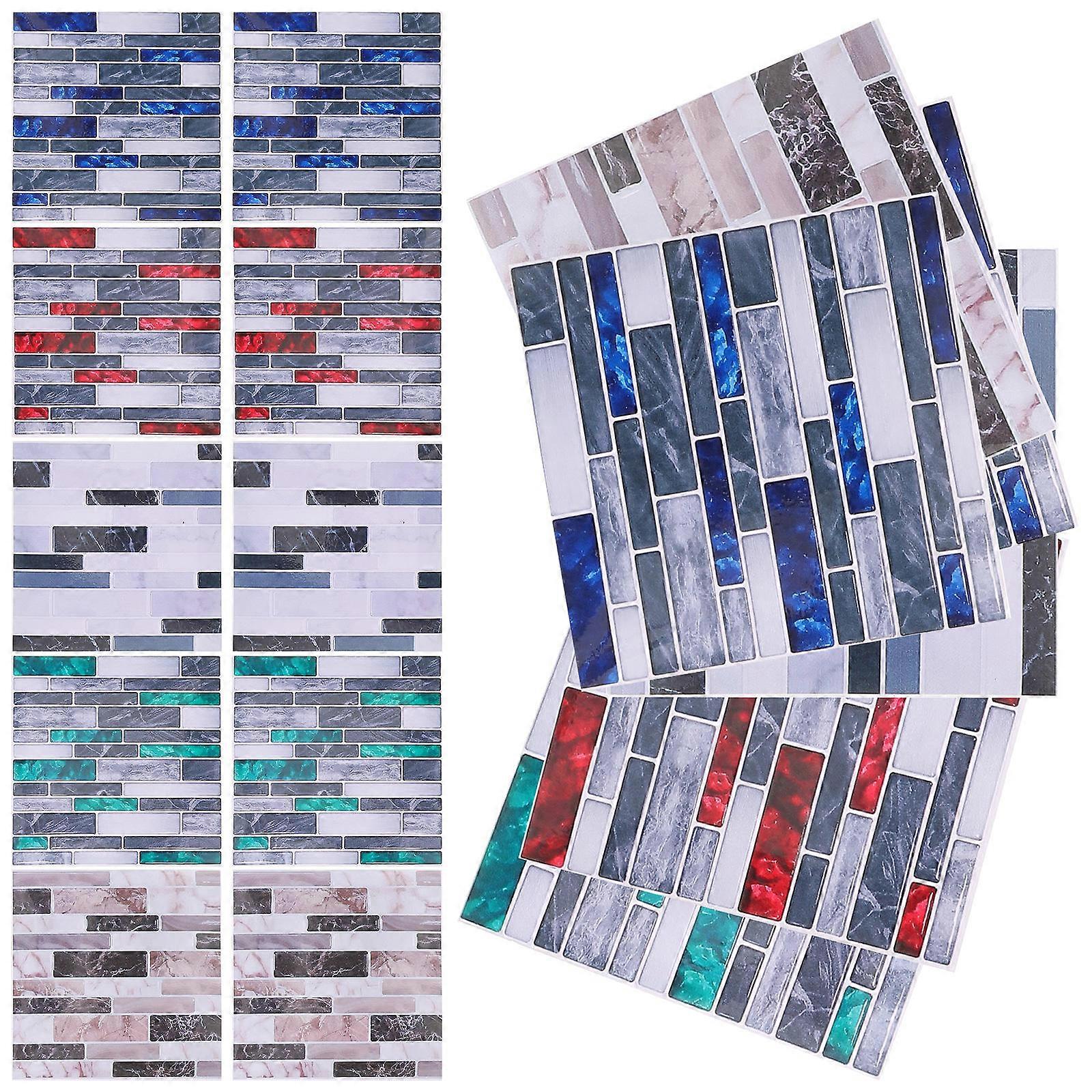 Decorative Tile Sticker PVC Tile Stickers for Decoration 150Pcs Pack