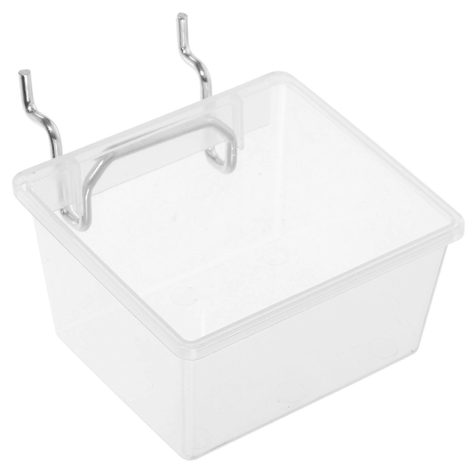 Pegboard Tool Organizer Plastic Storage Bin for Parts Storage 4Pcs