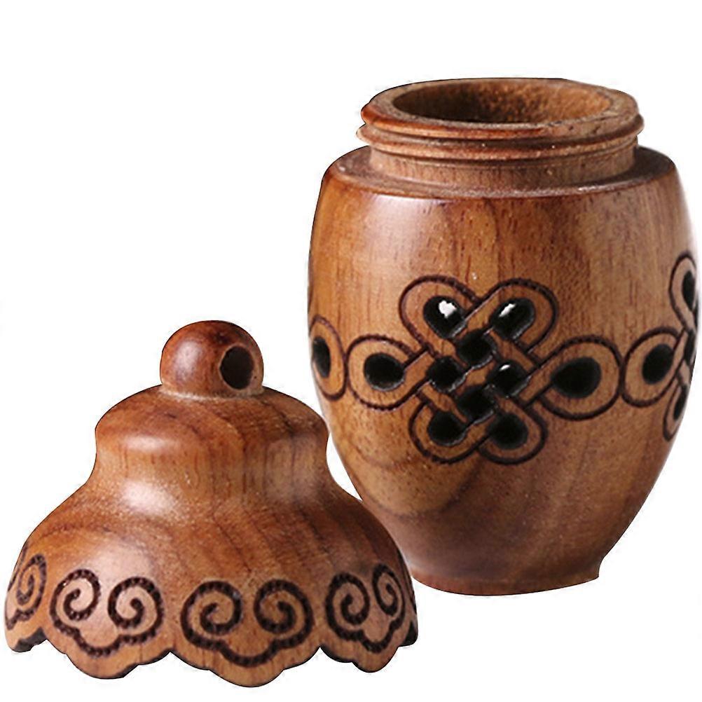 Hanging Diffuser Pendant For Home Meditation Room Light Brown Round Aromatherapy 1Pcs