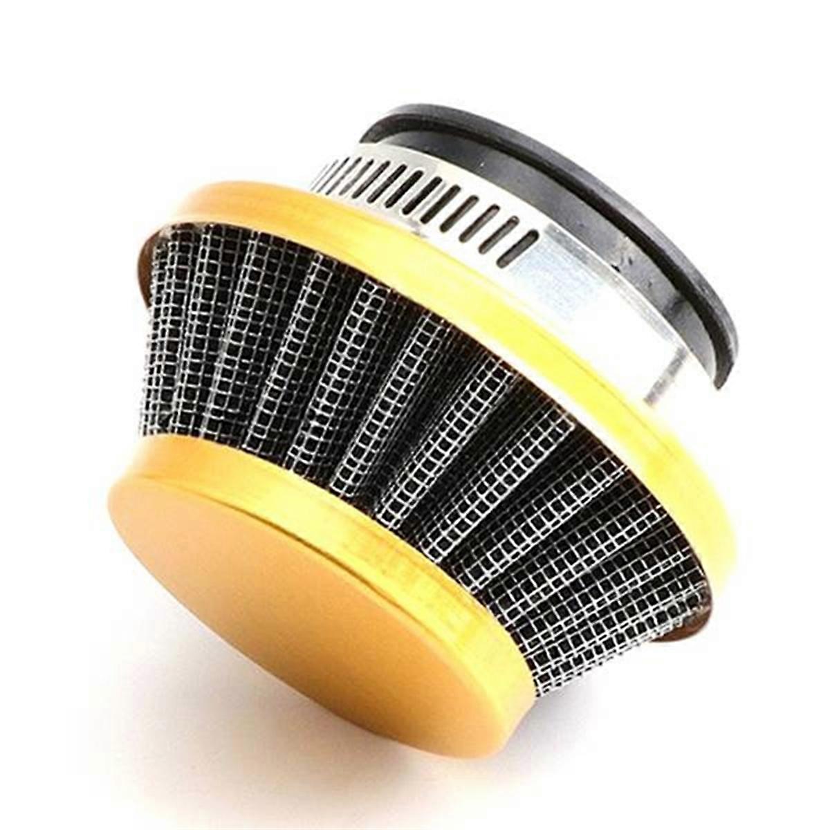 Universal 38MM Air Filter for Motorcycle Gold