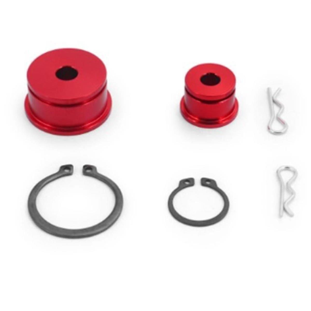 Car Modified Gear Lever Shift Lever Cable Bushing Red Shifter Cable Bushings Kit for SI 02 03 04 05 EP3 Rsx