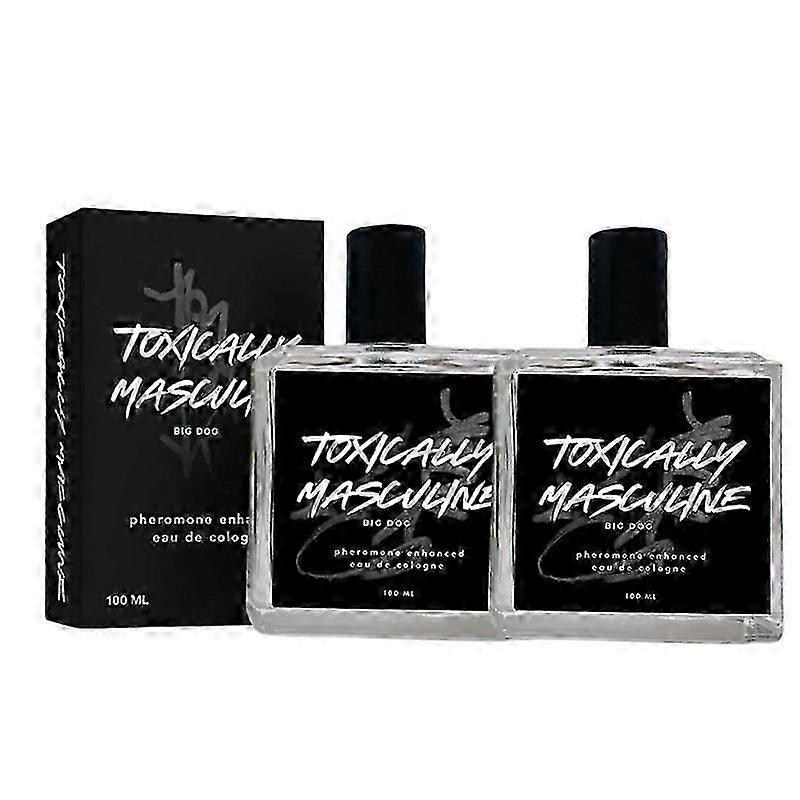 2X Toxically Masculine - Pheromone Infused Eau de Cologne for Man