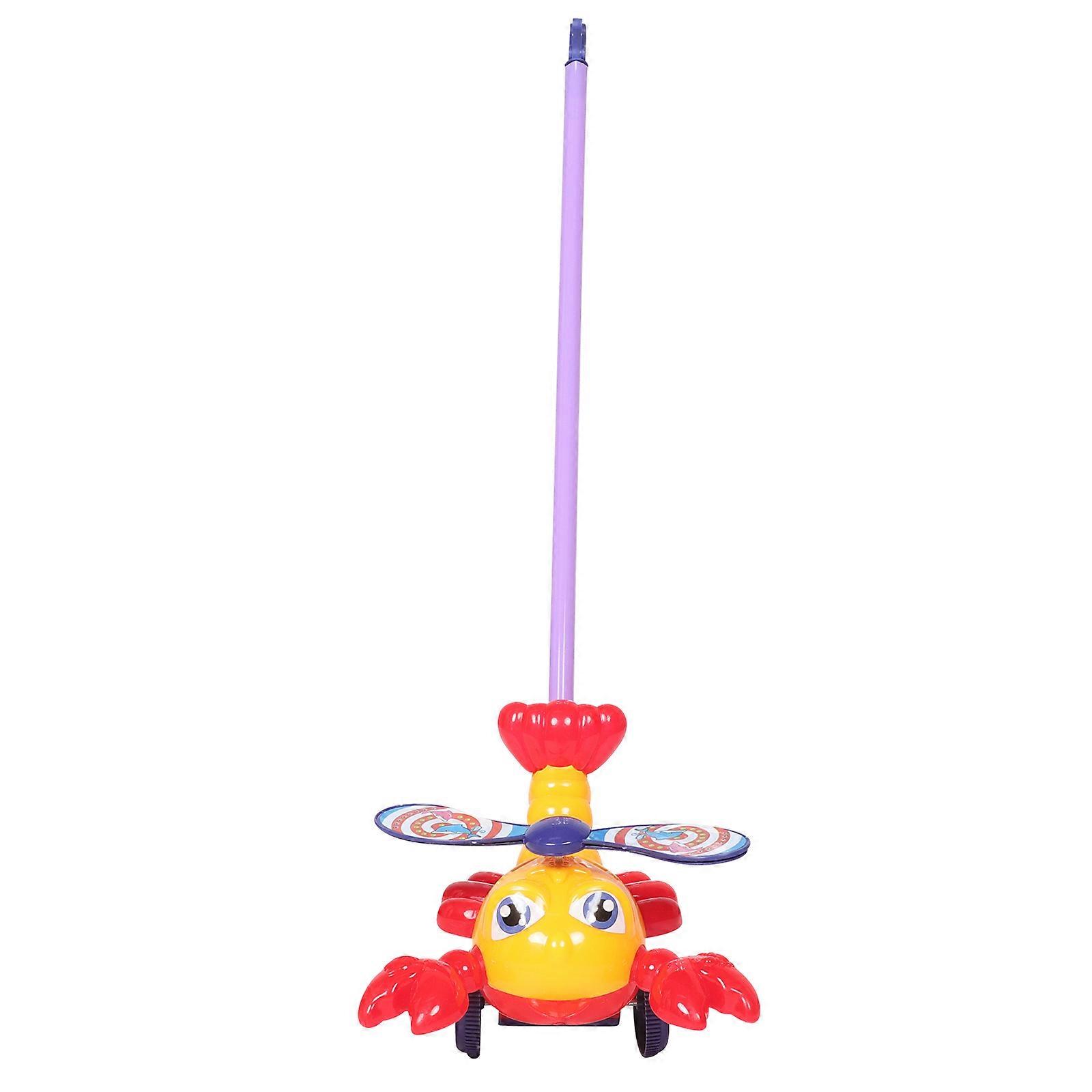 Baby Developmental Walking Toy Lobster Push and Pull Walking Toy