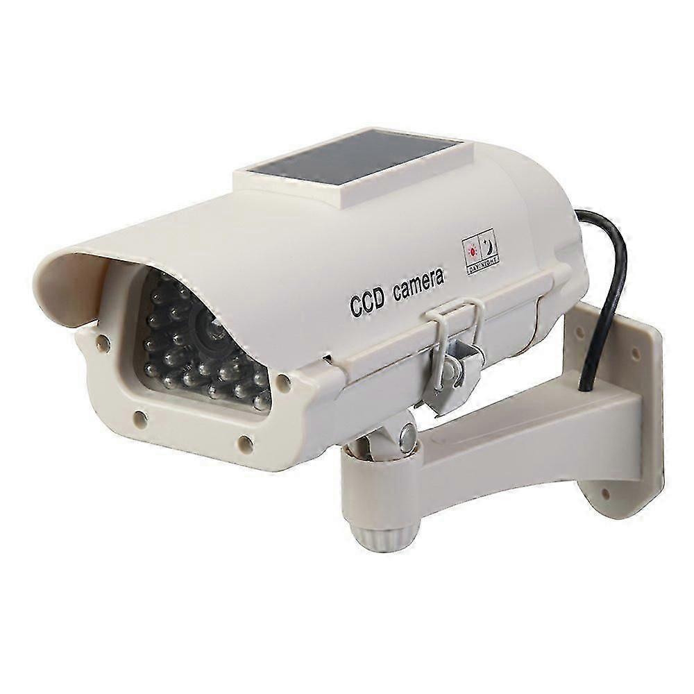 indoor Solar Dummy Surveillance Camera with LED