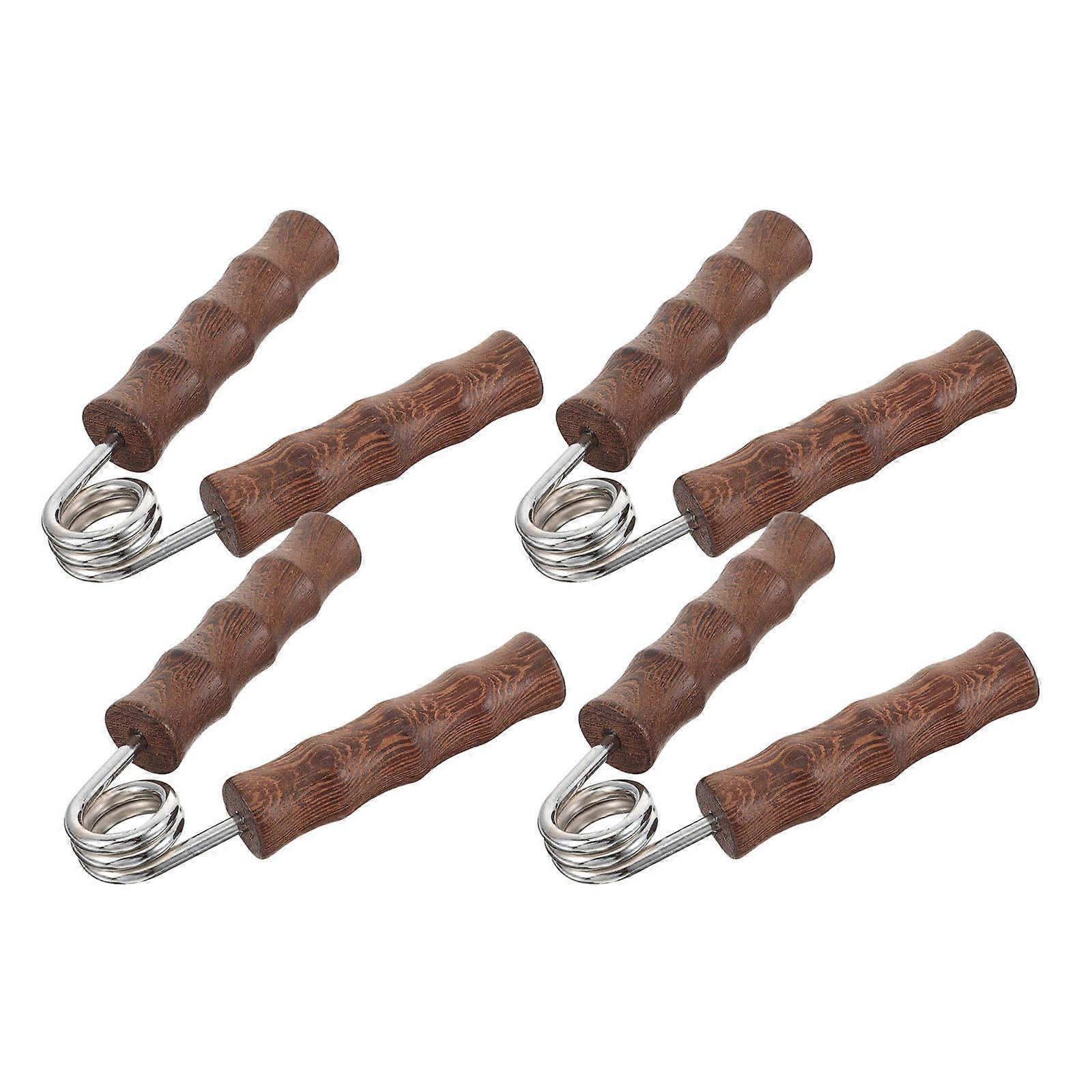 Grip Strength Trainer Wood for Hand Strength Training 4Pcs Exercise Tools