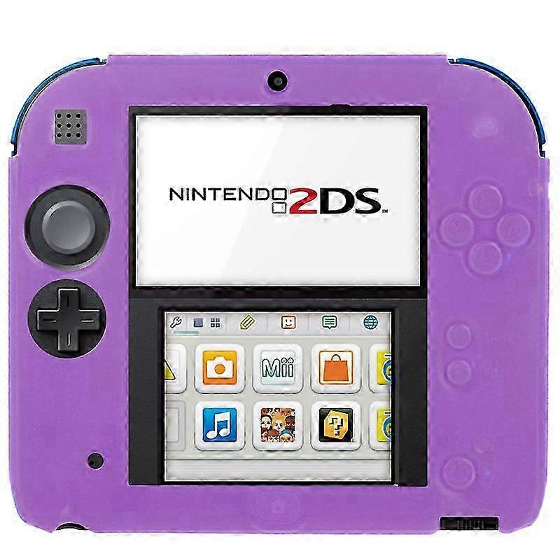 25-26 Pure Color Ultra Thin Silicone Case for Nintendo 2DS