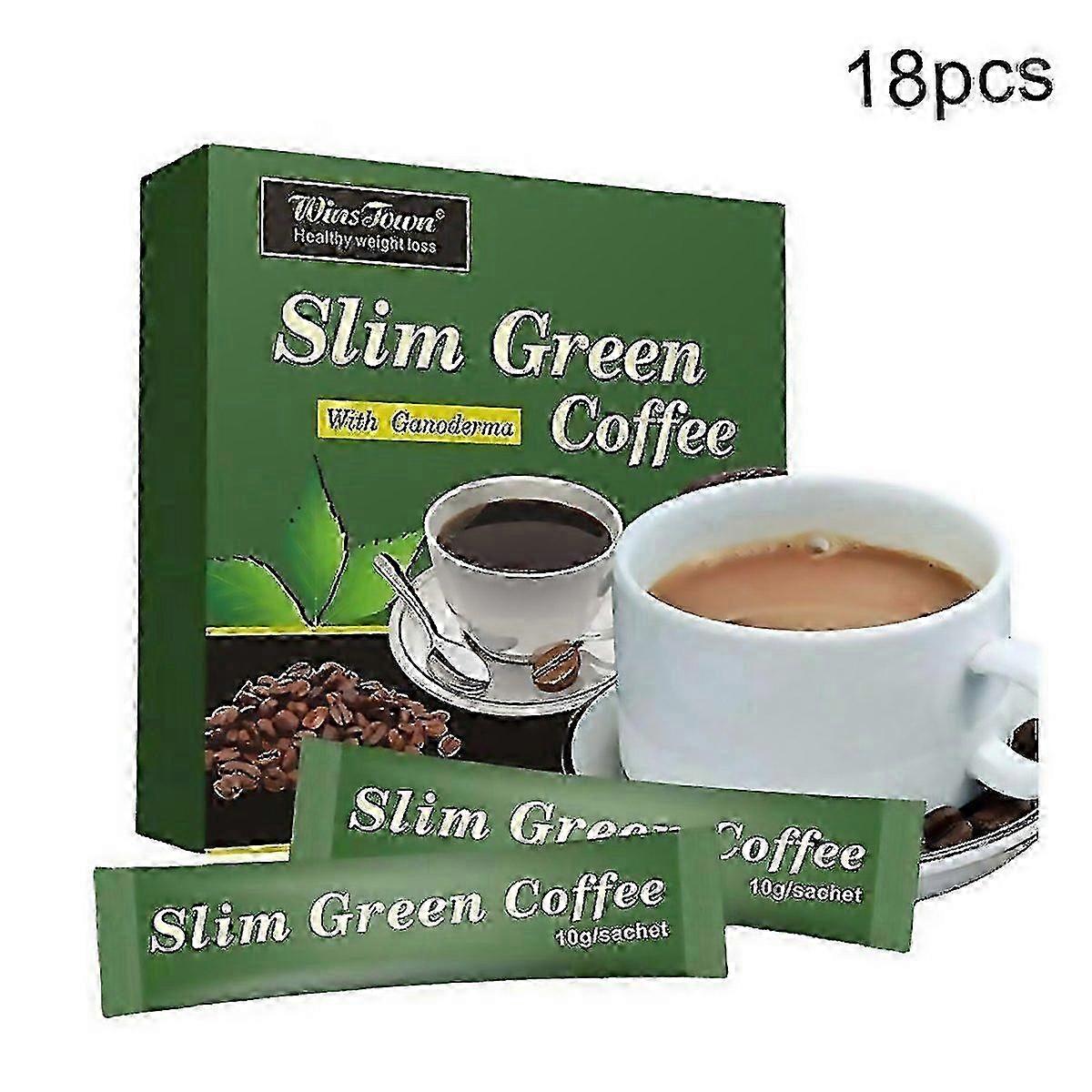 25-26 For Coffee Slim Coffee With Ganoderma Control Weightloss Coffee Green