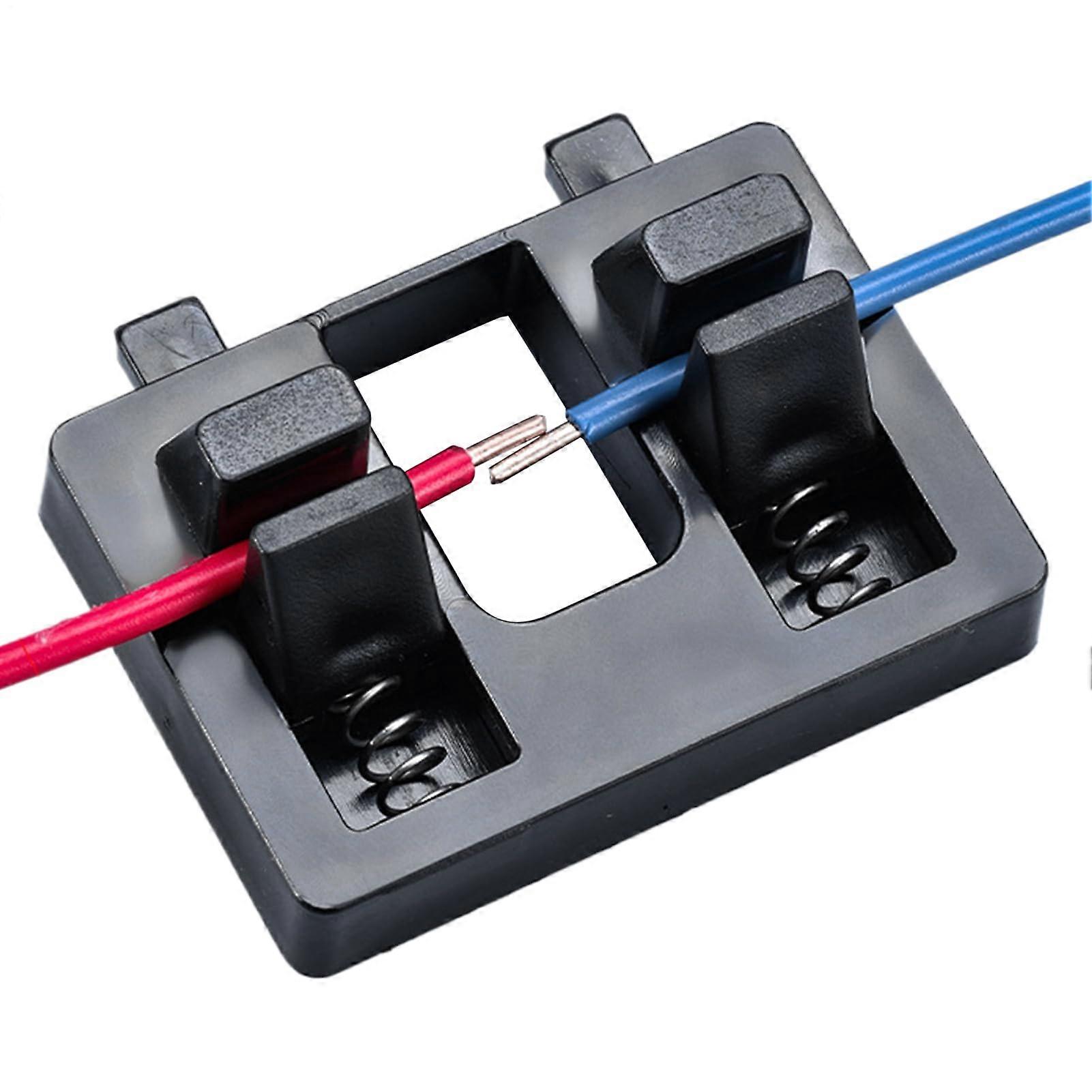 Soldering Wire Holder Portable Welding Electrode Clamp Precise Compact MultiUse Cable Holder Automotive  Tool