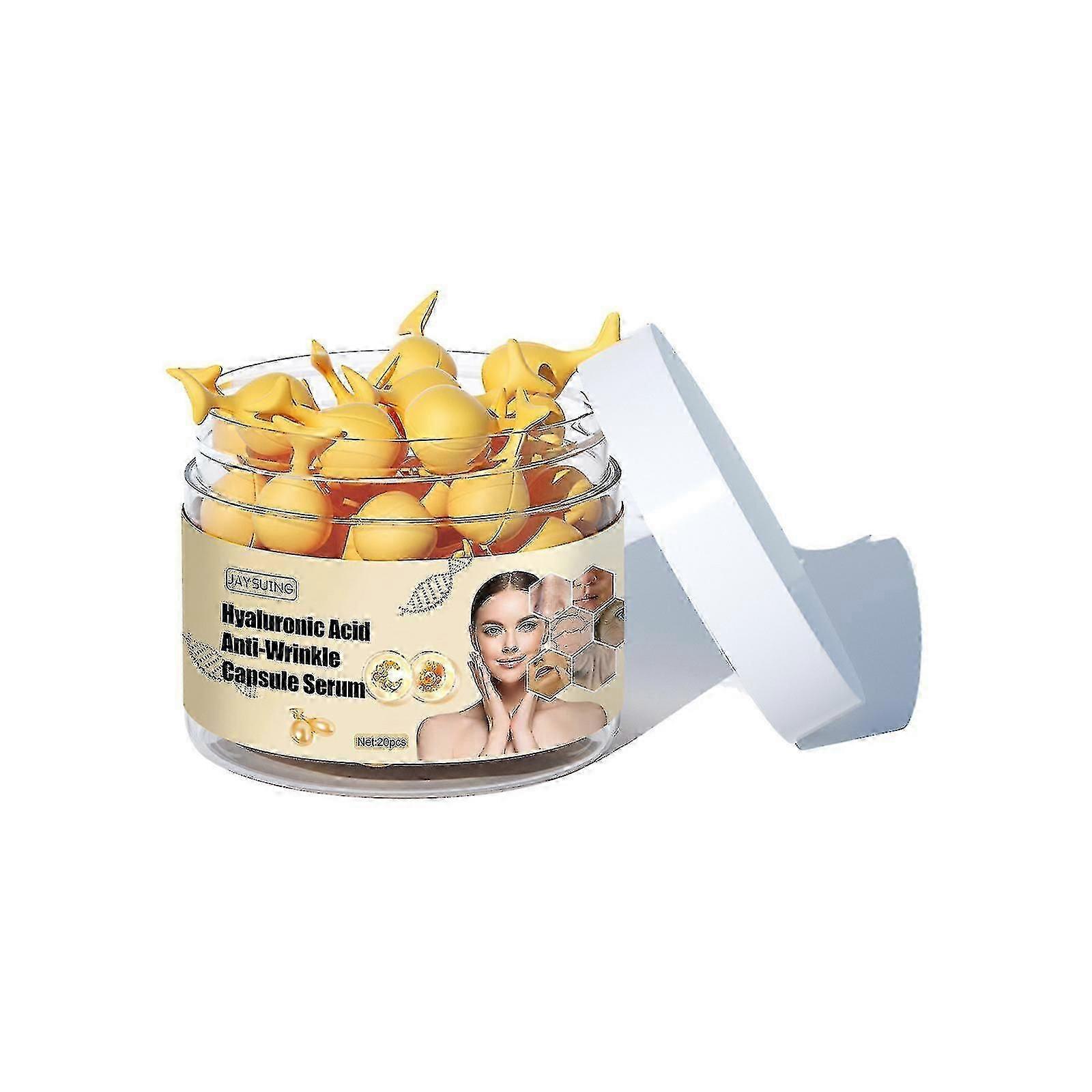 Jaysuing حمض الهيالورونيك المضادة للتجاعيد كبسولة جوهر مكافحة التجاعيد إصلاح الحاجز ترطيب ثبات بشرة الوجه -3642874631828