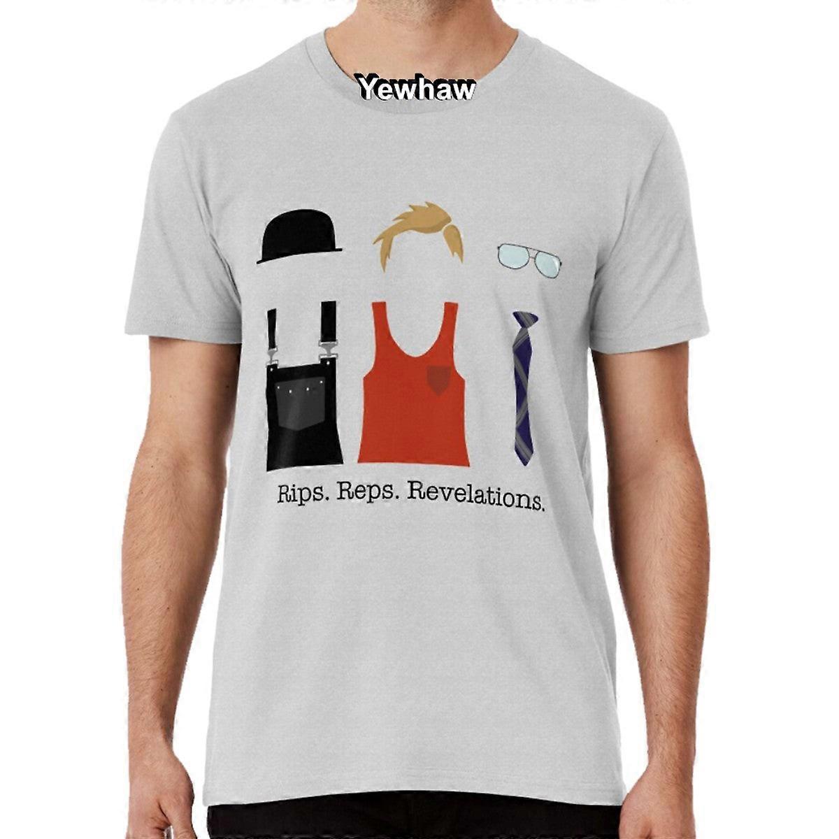 Camiseta Rips, Reps, Revelations With Text