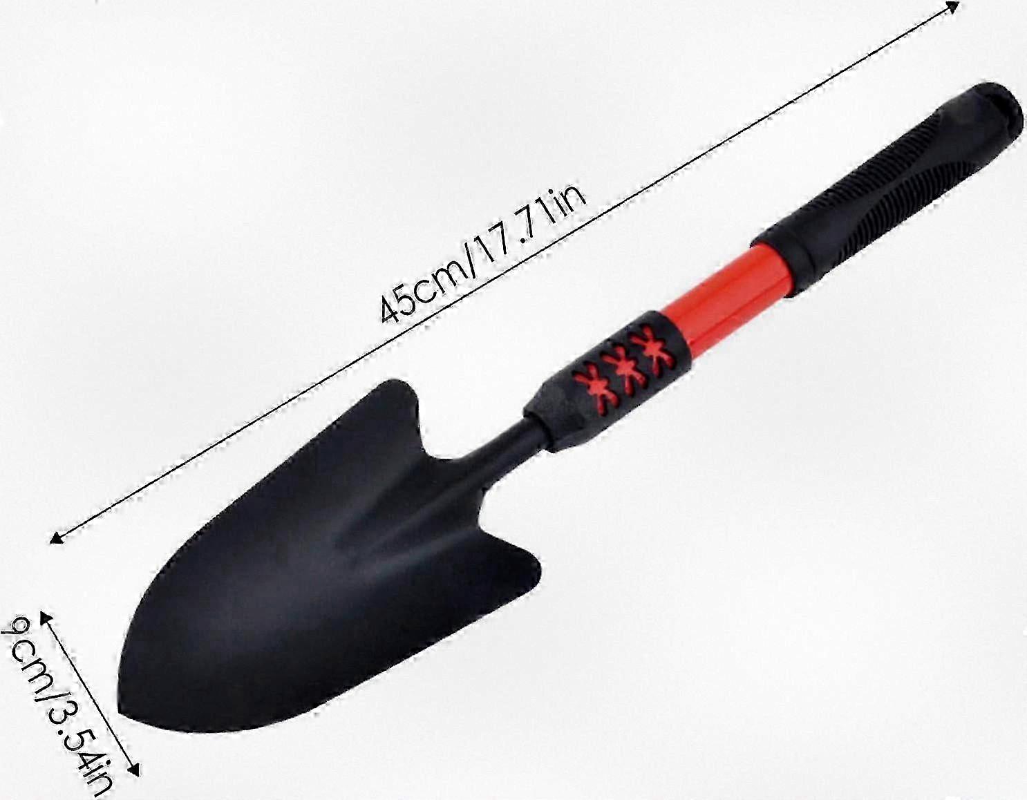 Sturdy Garden Digging Shovel, Lawn Leveling Tool with Ergonomic Handle, Durable Hand Spade for Gardening