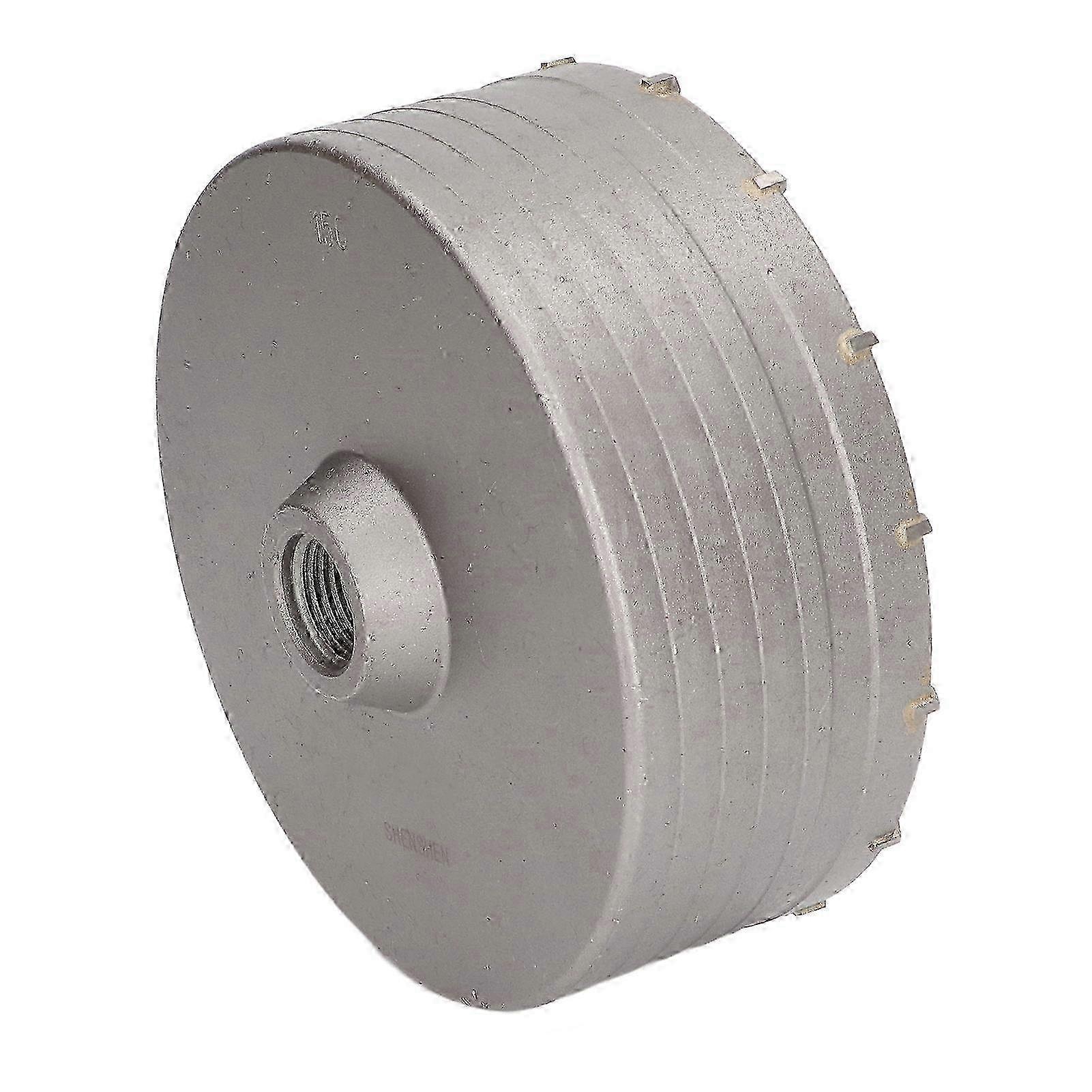 Improved Thin Wall Core Bit: 5.9in Silver Shock-Resistant Carbide Tip for Concrete Drilling