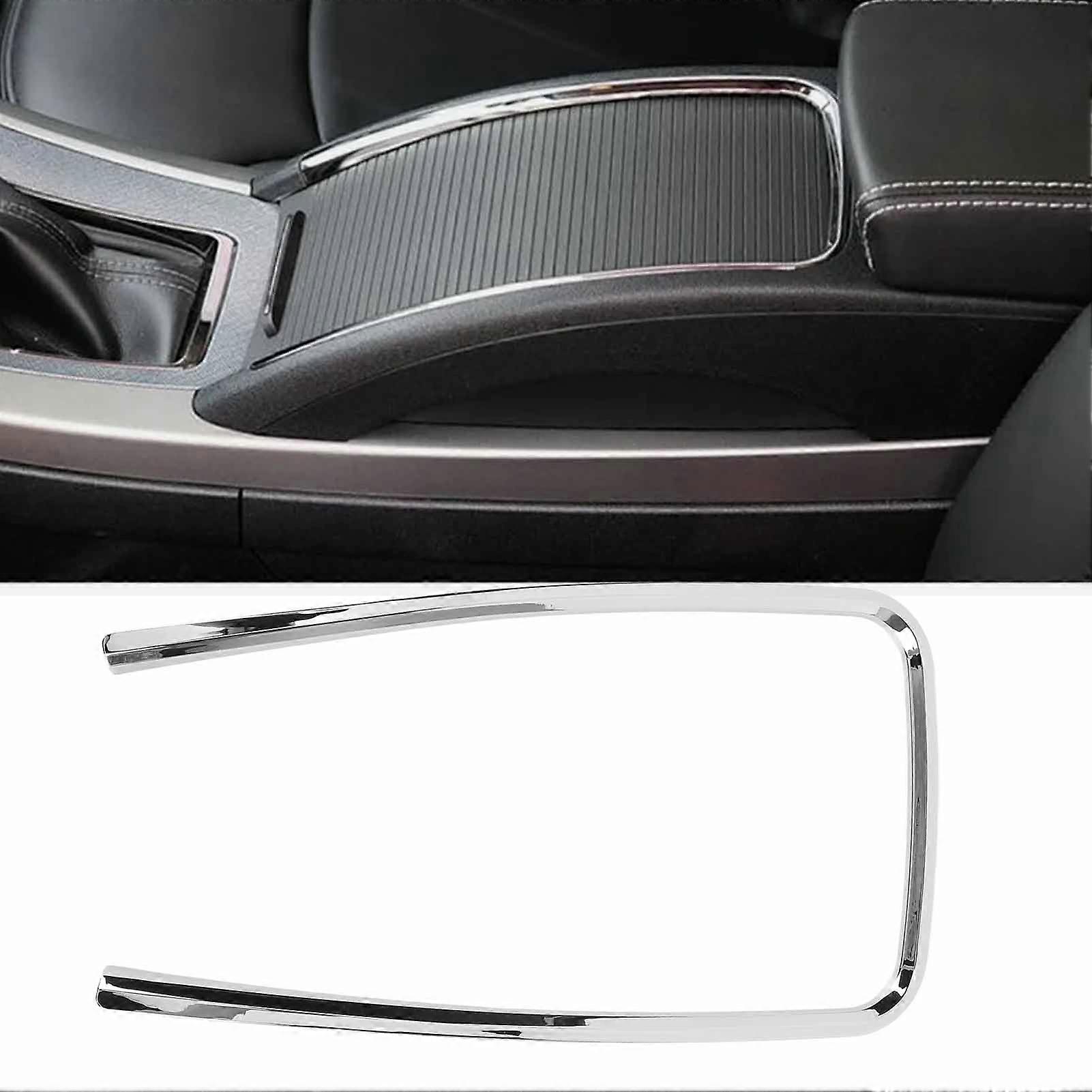 Center Console Cup Holder Trim Strip 1168639 Elegant Look Storage Box Armrest Panel Frame Trim 