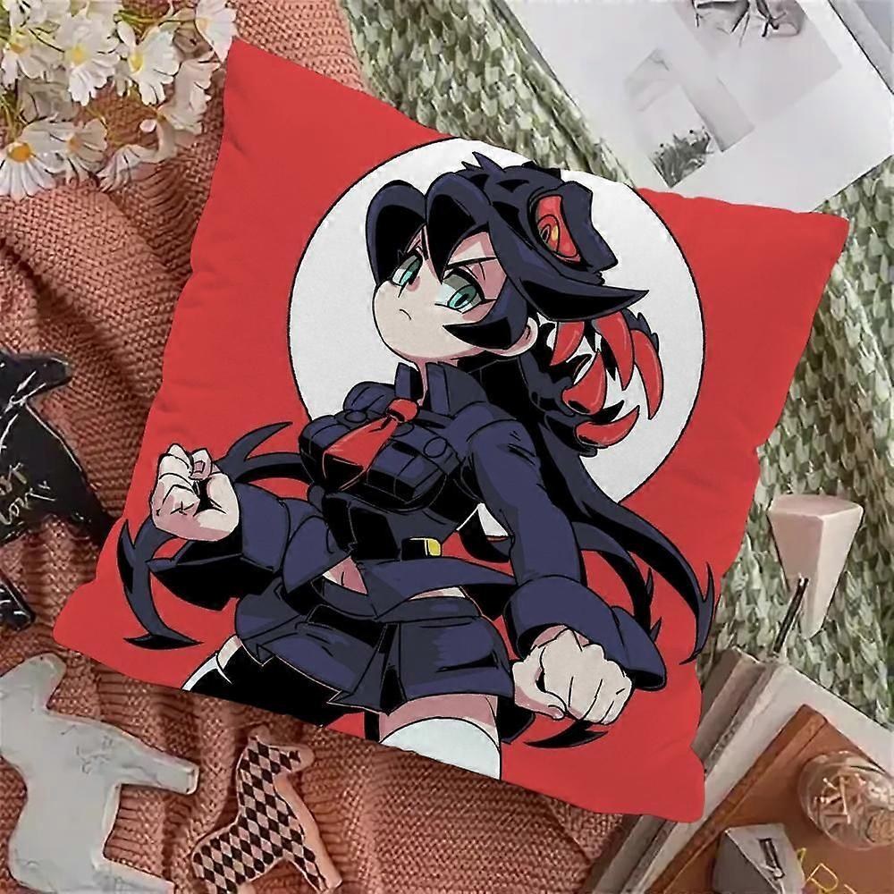 v743クッションカバー枕カバー枕カバー枕カバー枕Skullgirlsピロカバーリビングルームクッション装飾枕ホームgg743