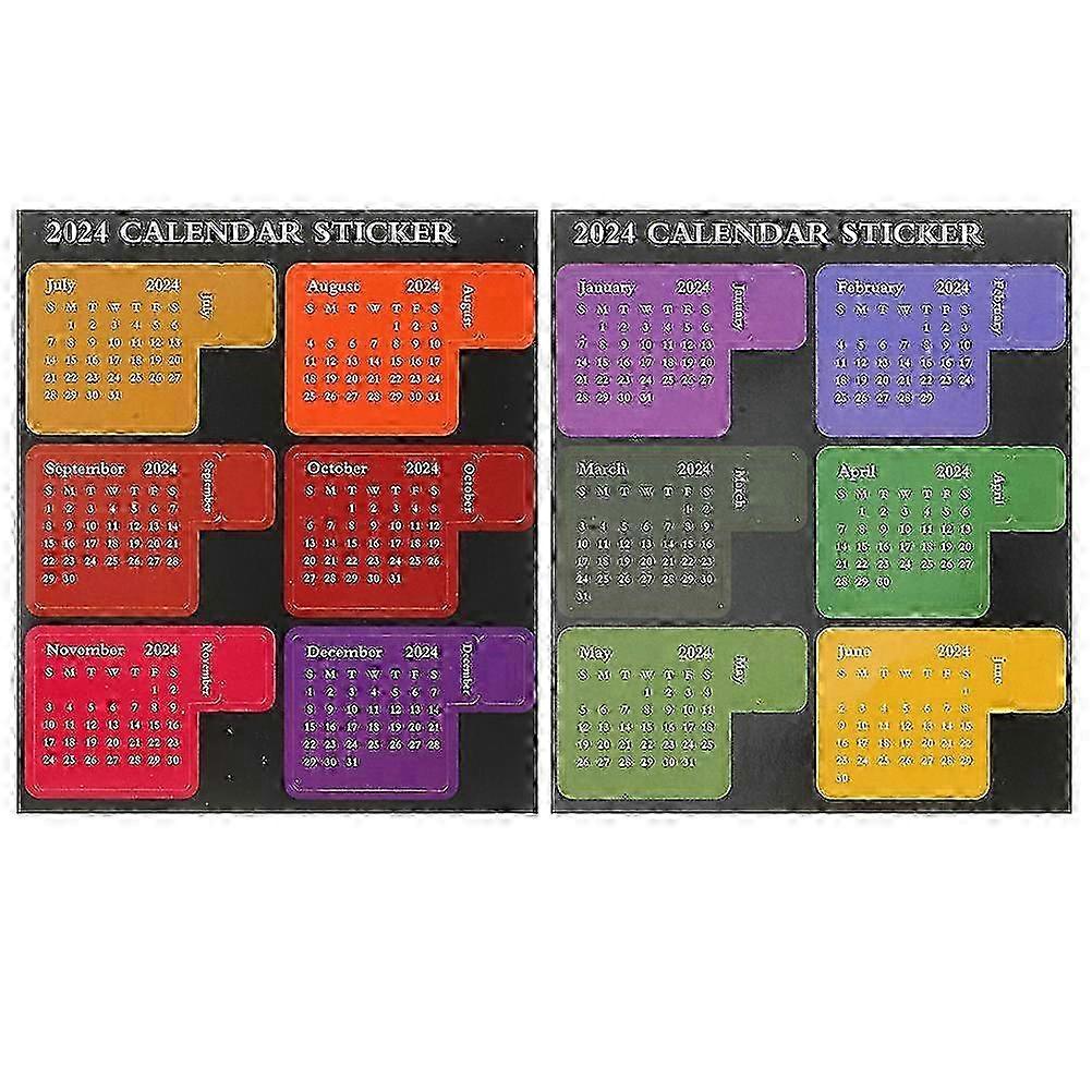 1 Set of Household Planner Stickers Multi-function Book Tabs DIY Planner Tabs