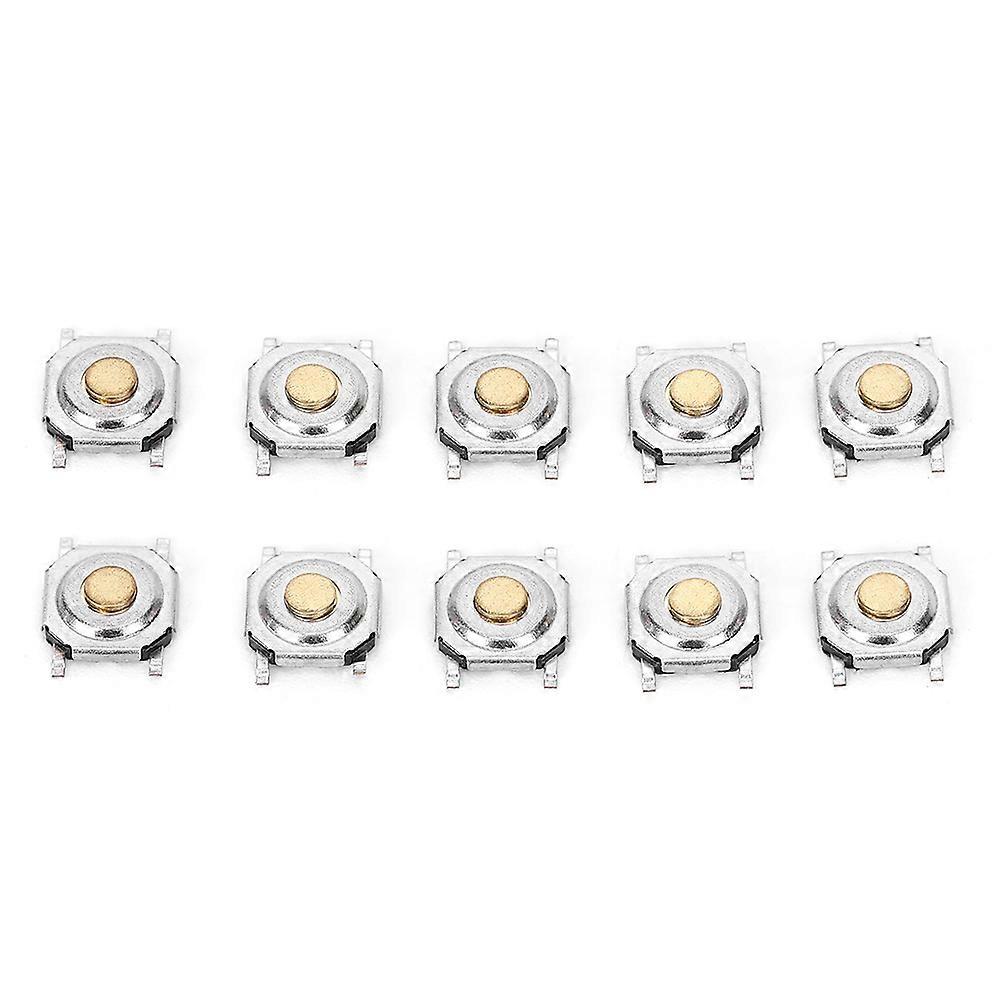300Pcs Tactile Push Button Switch Electronic Product Light Touching Patch 4 x 1.5mm
