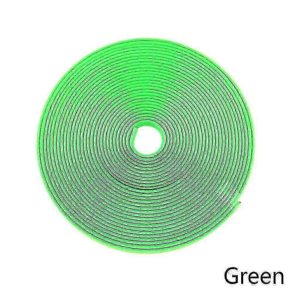 8m/rulle Fälgskydd för bilar: Färgglad gummilist för fälgdekor och däckskydd