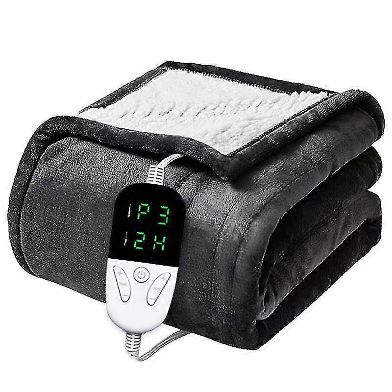 Electric Blanket Heated Lcd Digital Controller 10 Hour Timer 6 Heat Settings Fk