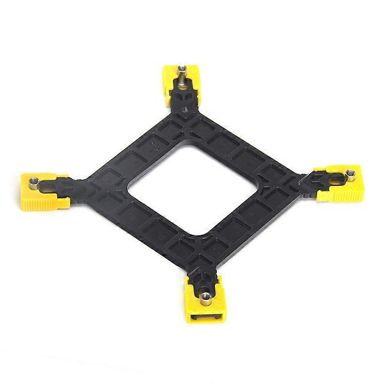 775/115X/1366/1200/1700 CPU cooler backplate with adjustable base