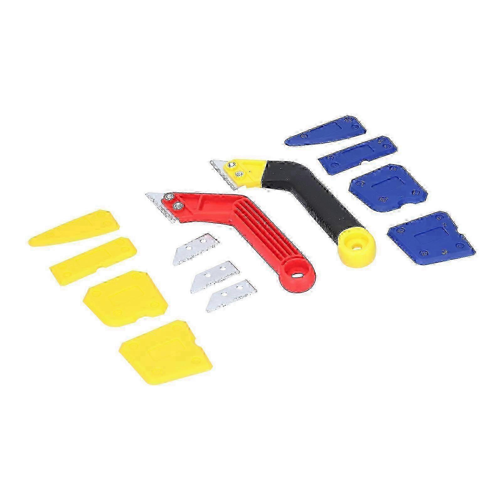 Caulking Tool Kit Seam Cleaner ABS Grout Glue Removing Caulk Cleaning Scraper Set 2025