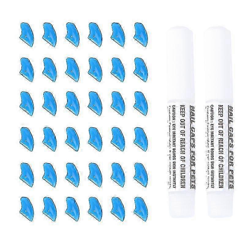40pcs Cat Nail Caps