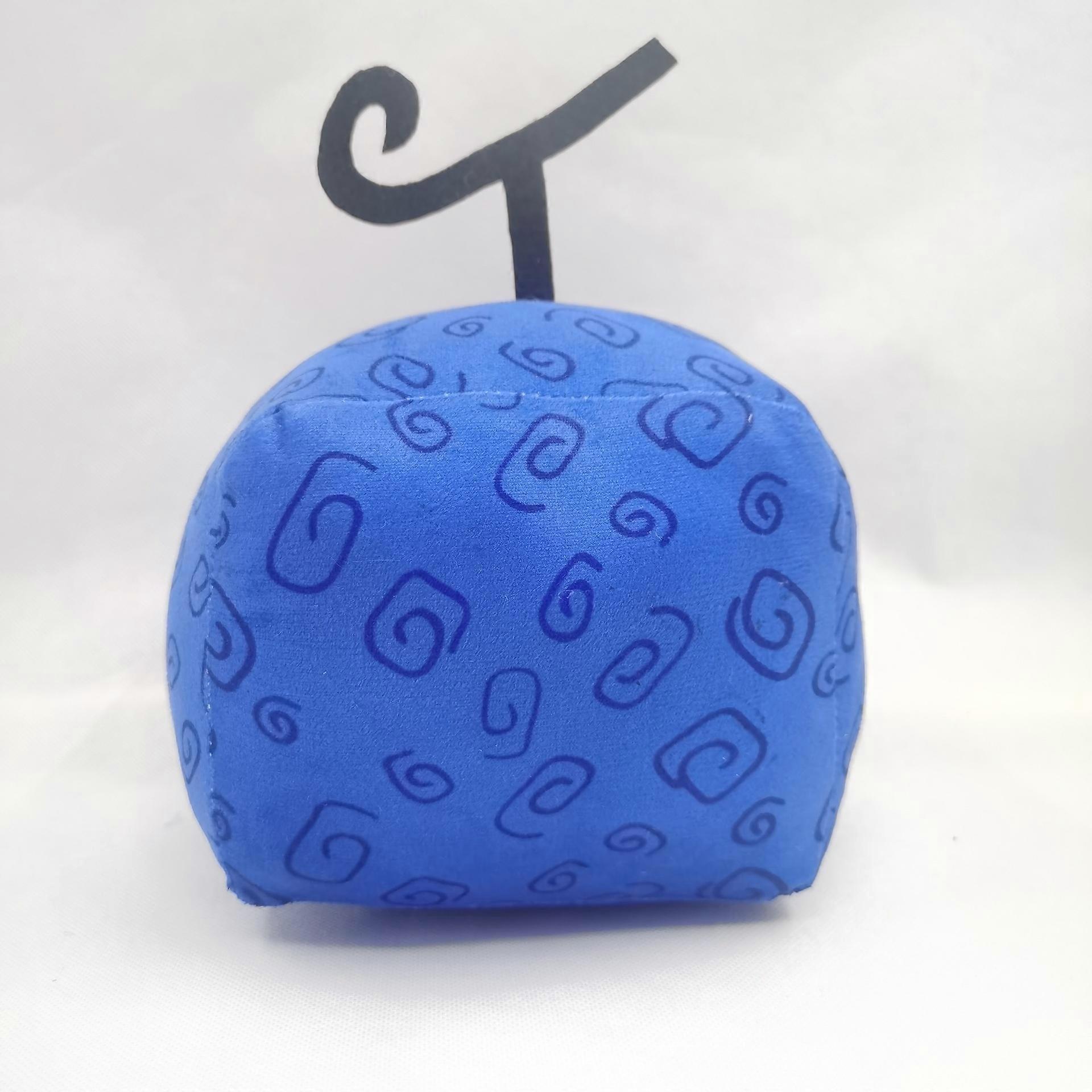 Blox Fruits Plush Toy Game Peripheral Fruit Props Leopard Print Box Plush