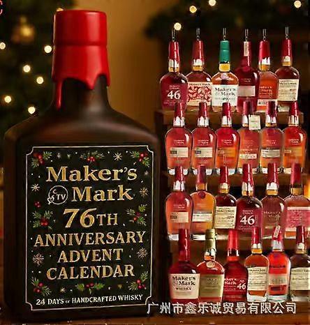 2025 Beer Advent Calendar, Christmas Whisky Advent Calendar, MakersMark 76th Anniversary