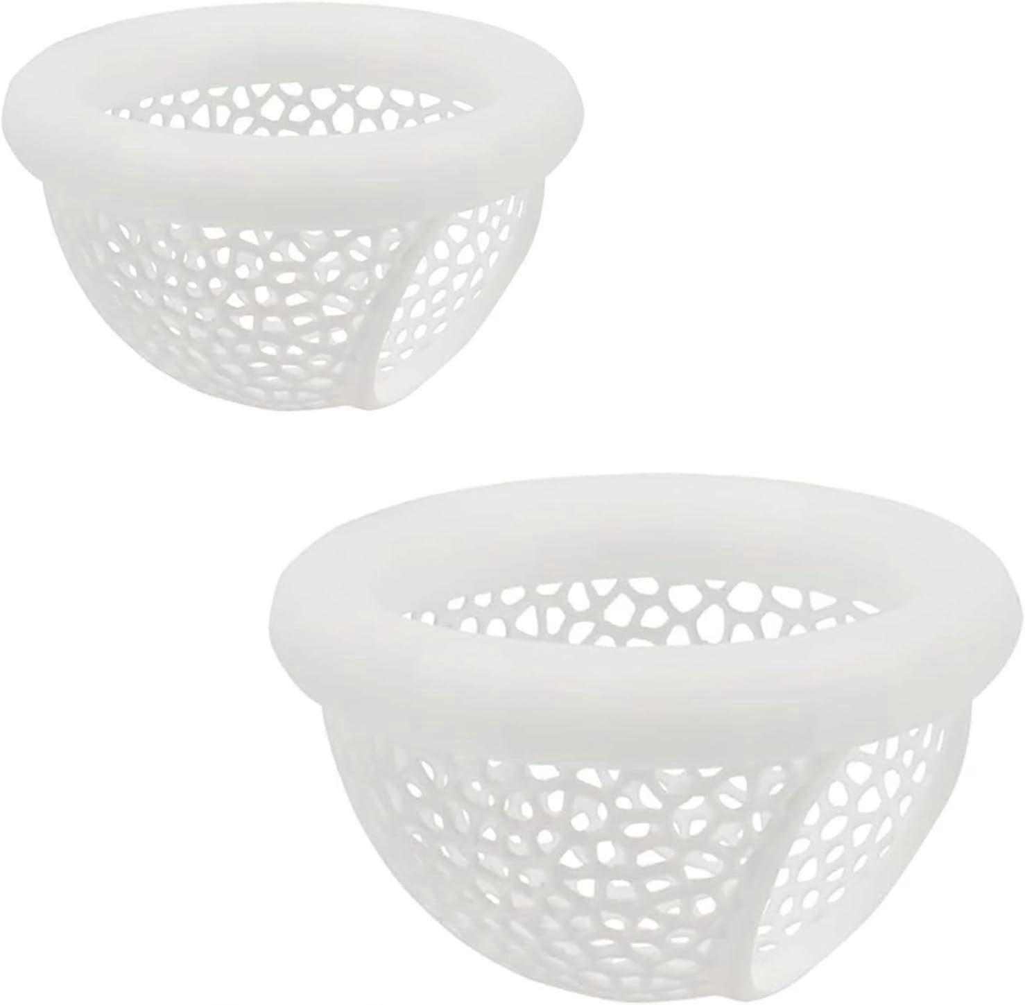 2Pcs Floating Betta Hide & Shrimp Cave  All-in-One Aquarium Hammock, Feeder, and Safe Resting Spot for Stress-Free Fish Tanks