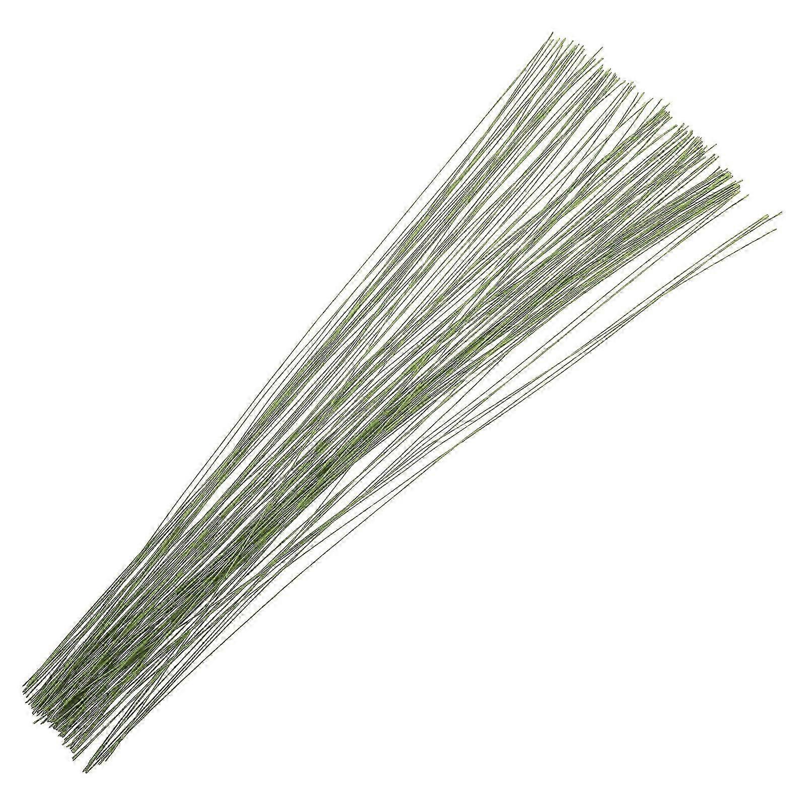 200Pcs Artificial Flower Arrangements Iron Stem Wire