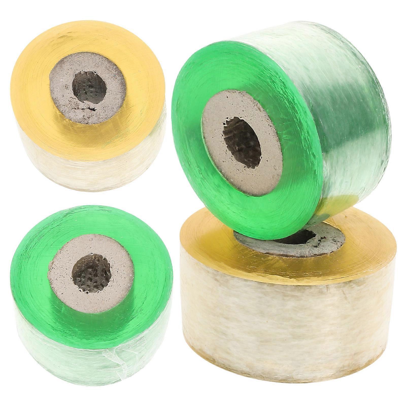 Assorted Color Grafting Tape for Plant Repair 4 Rolls Practical Pack