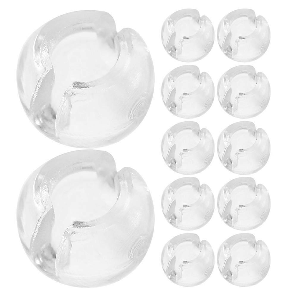 Transparent Beaded Chain Stopper for Roller Blinds Bottom Chain Connector 20Pcs