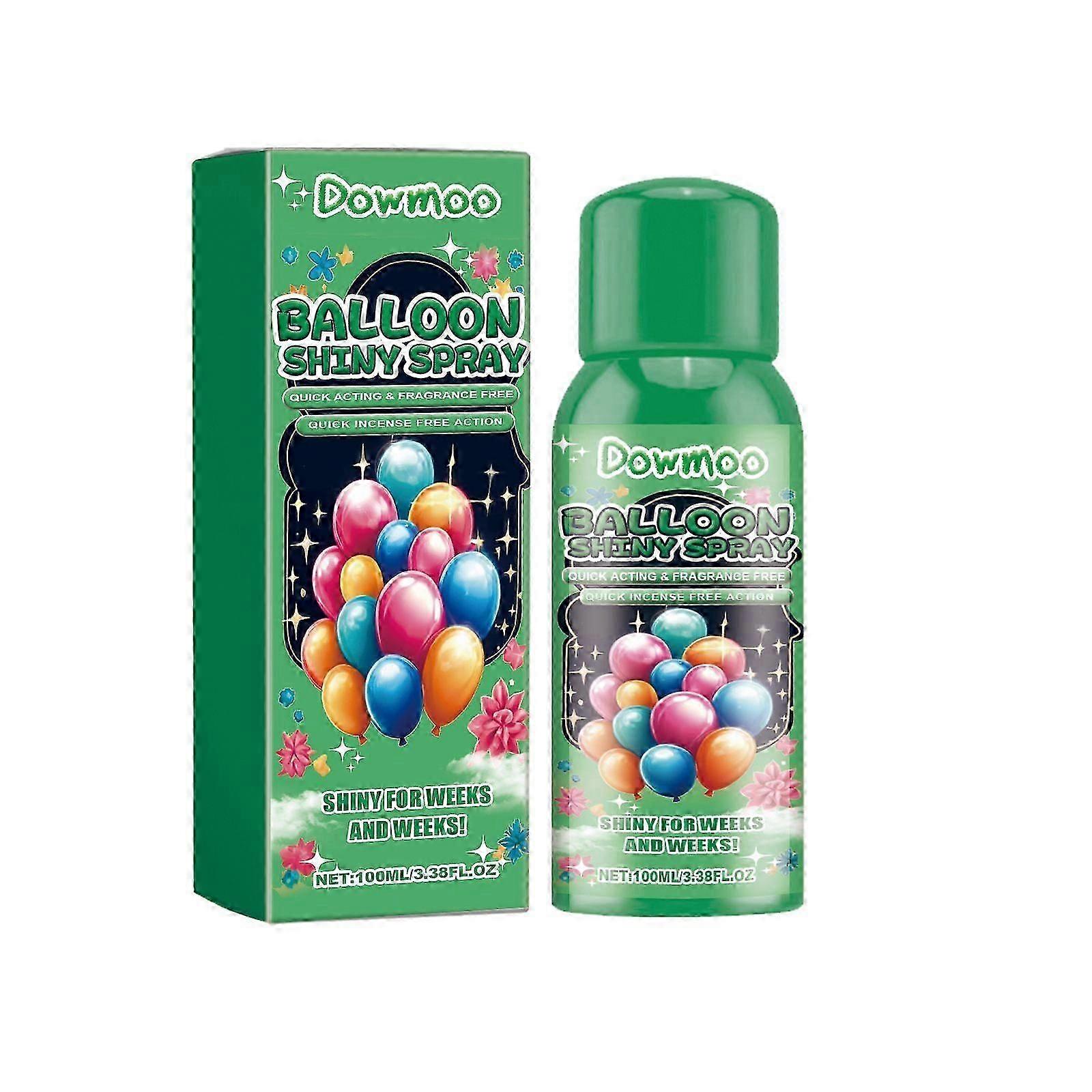 Shiny Balloon Spray - Instant Brightness & Long-Lasting Shine for Party Decorations, Safe & Easy to Use, 100ml