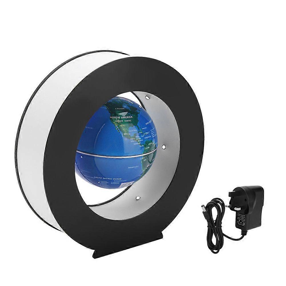 Electronic Magnetic Levitation Floating Globe with LED Light Home Office Display Gift UK Plug
