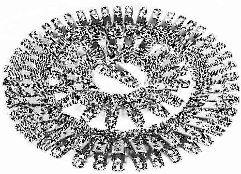 60 stainless steel clothespins, windproof and rustproof