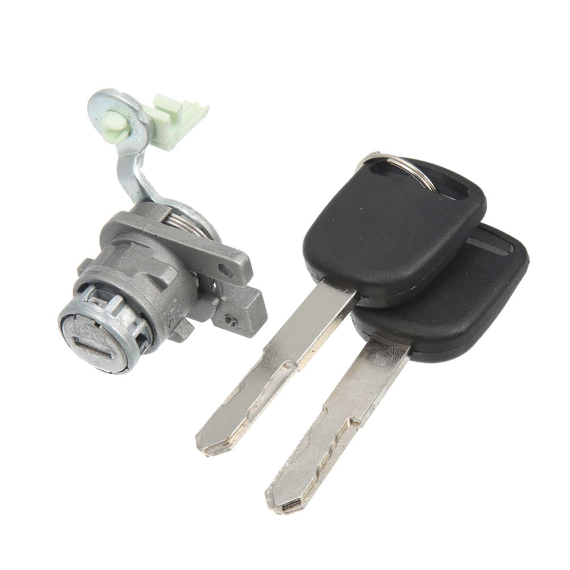Driver Side Door Lock Cylinder with 2 Keys Exact Fit for Honda Accord EX LX DX Hybrid 20032007