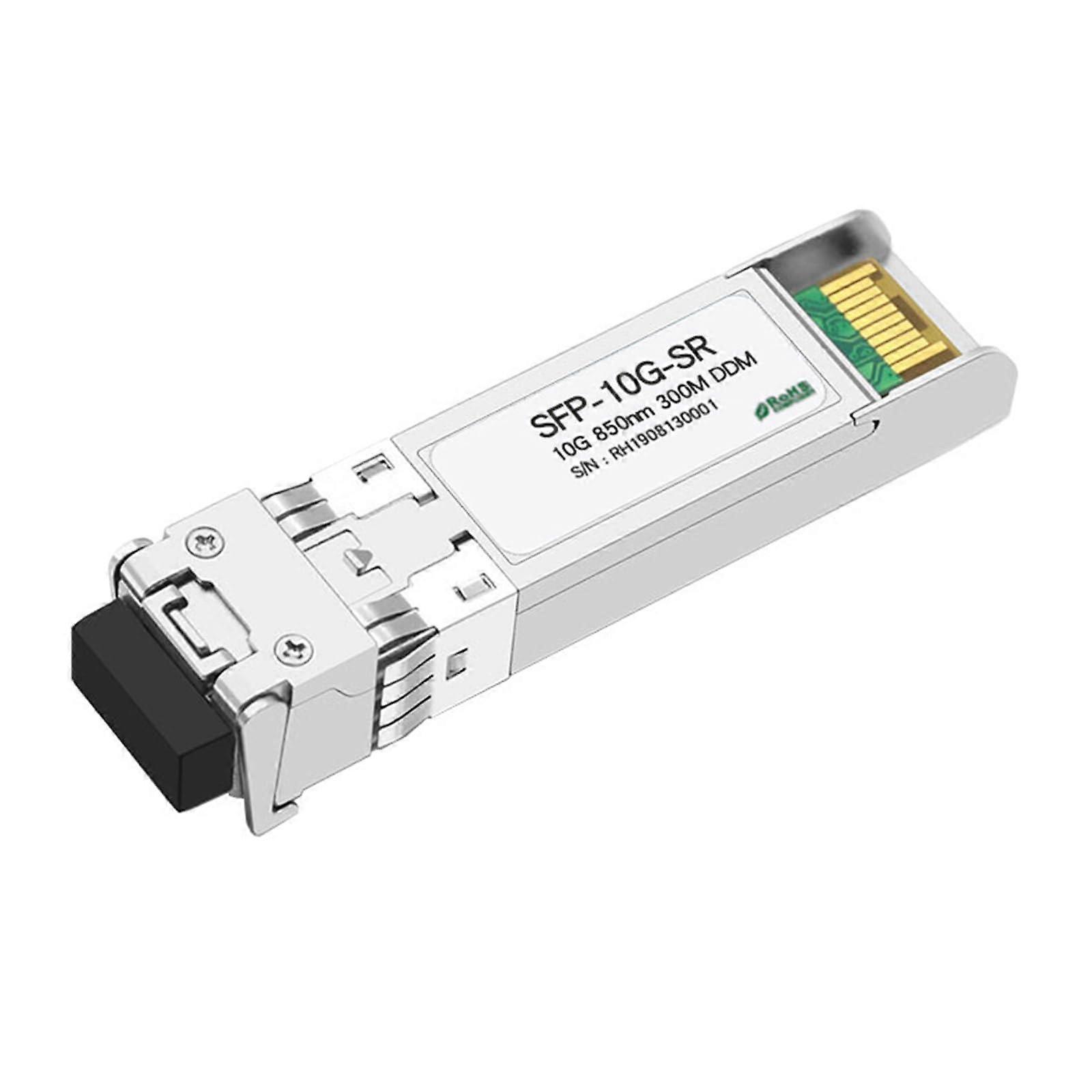 10G SFP+ Transceiver 850nm 300m MMF Low Power Speed Compatible for Switches and Servers