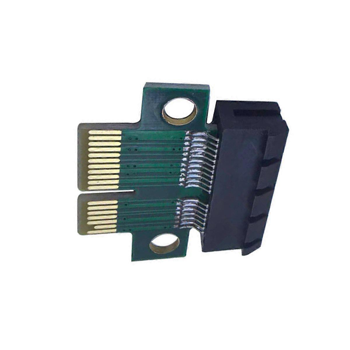 PCI-E 1X Riser Card Adapter Computer Server PCI-E 1X Elevated Protection Card Male to Female Riser