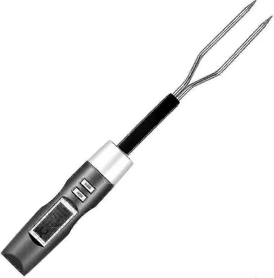Bbq Meat Thermometer Fork Stainless Steel Digital Barbecue Fork With Backlit Light Fork Cooking Meat Thermometer Fork,bbq Fork With Thermometer