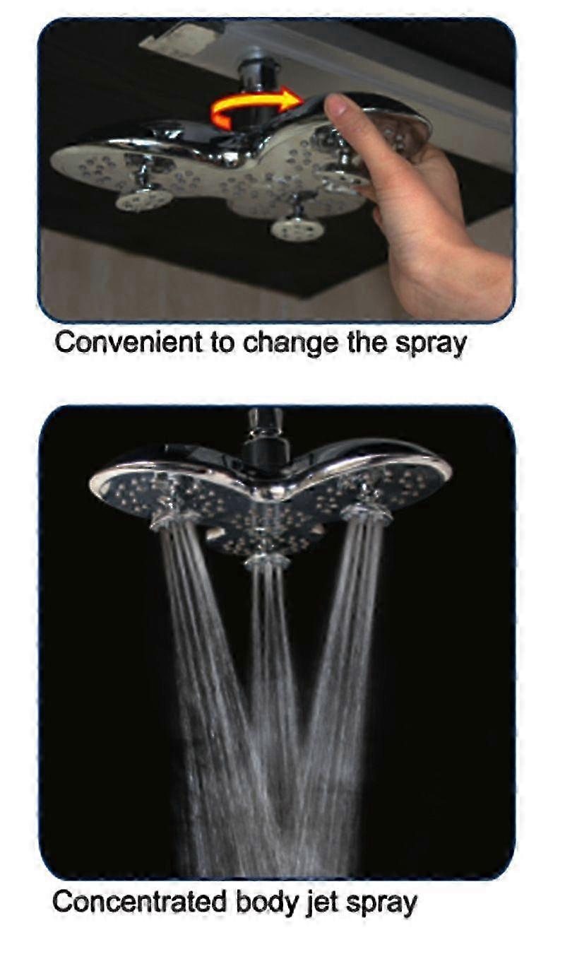 3-pin Shower Rotary Nozzle Interface 2025
