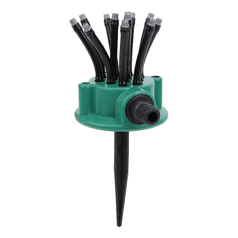 Garden Sprinkler with Flexible Nozzles, LeakProof Lawn Irrigation System for Precise Watering