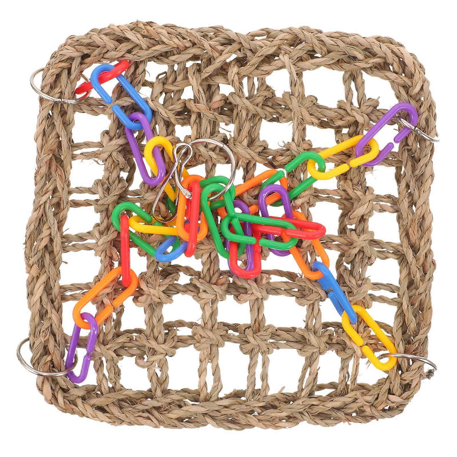 Parrot Swing Hanging Parrot Climbing Hammock for Pets One Set