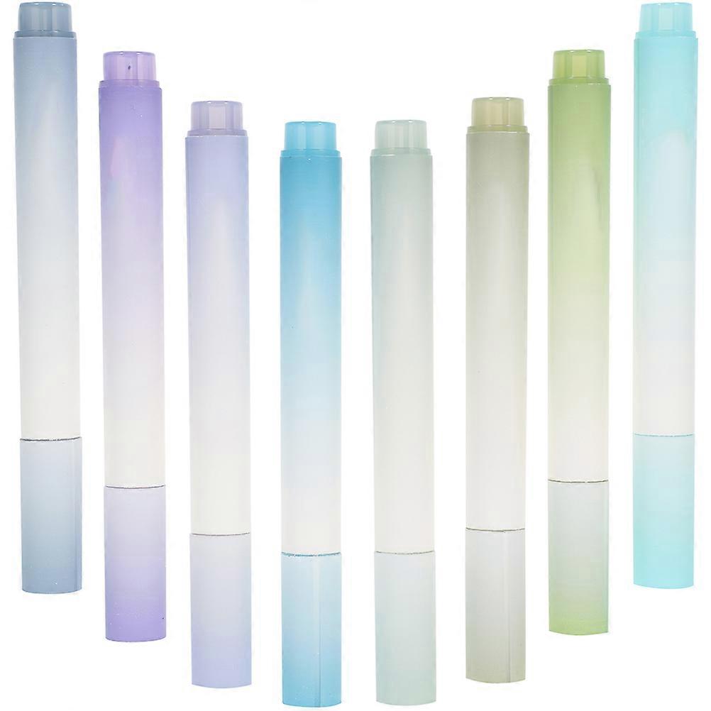 Fluorescent Colored Highlighter Pen Marker for Painting 8Pcs Set