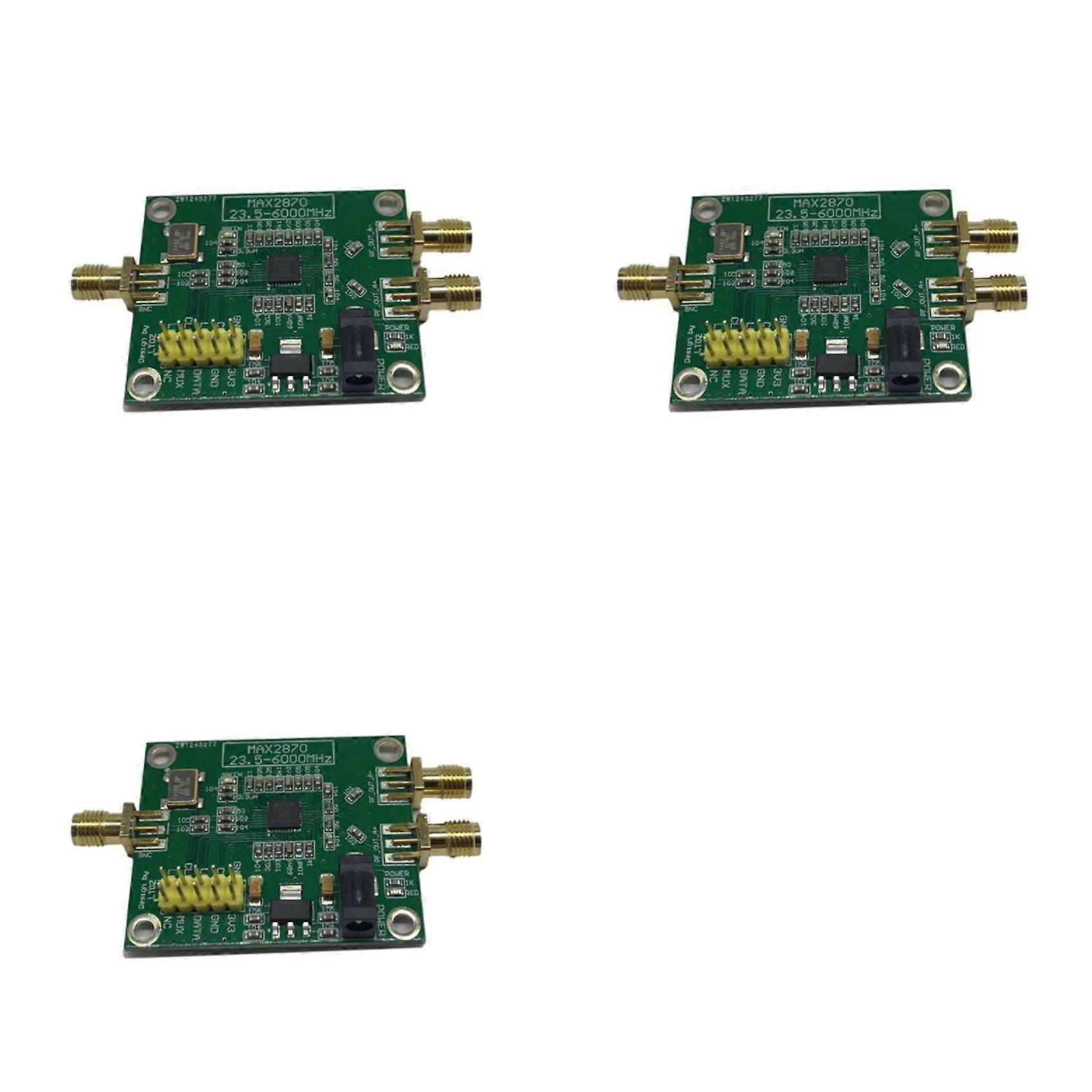 3X LTDZ MAX2870 23.5-6000Mhz RF Signal Source Module Spectrum Signal Source Spectrum Analyzer